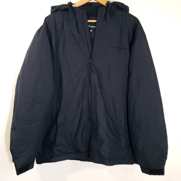 2XL Port Authority Hooded Waterproof Insulated Jacket - Black - Picture 1 of 5